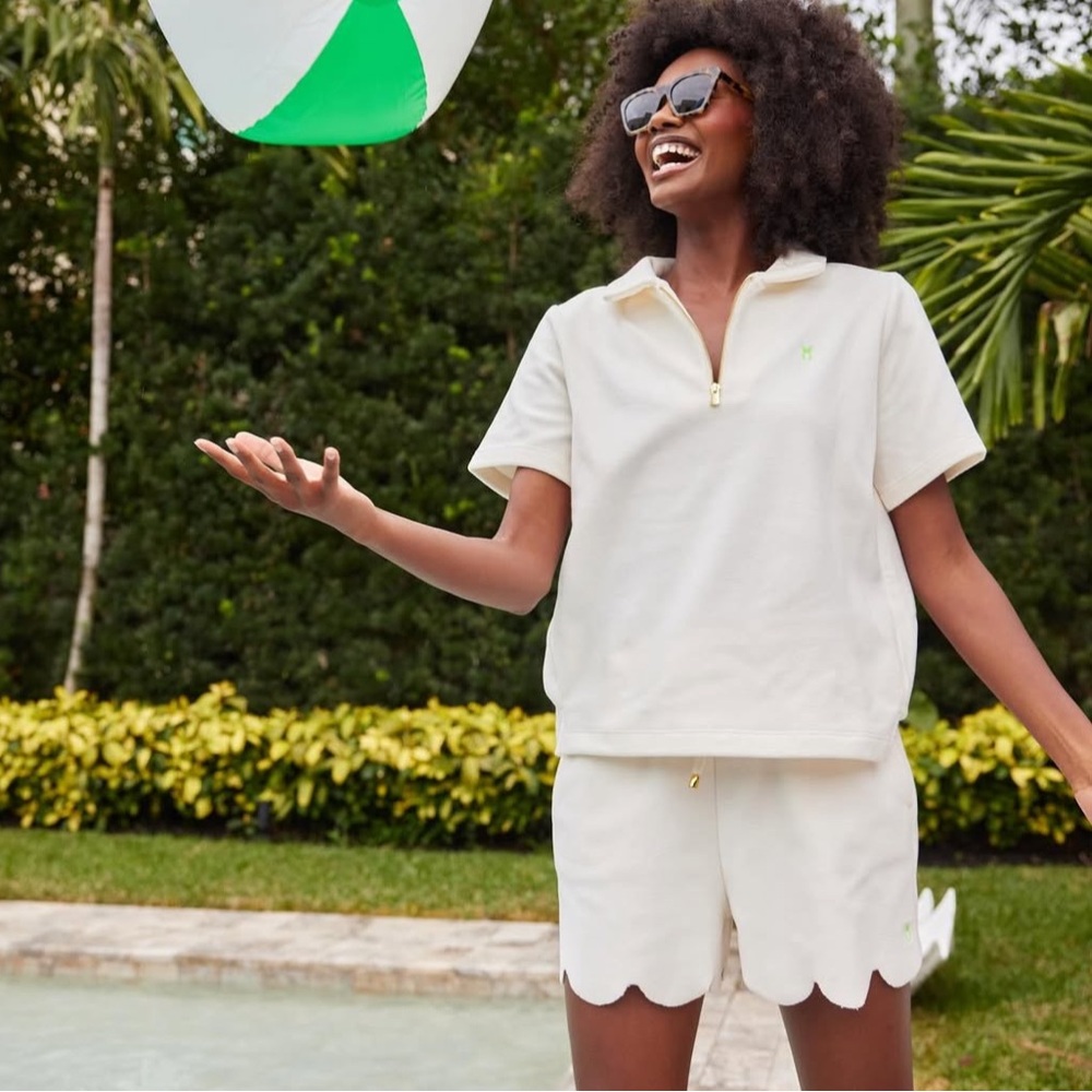 Adorable Dudley Stephens Cream Terry Set